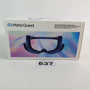 Meta Quest Pro Full Light Blocker for VR Headset - New & Unused - Open Box - Picture 1 of 12