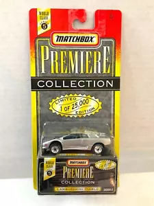 Matchbox Premiere Collection - LAMBORGHINI DIABLO - World Class Series 5 Silver - Picture 1 of 4