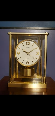 Gold Seiko clock, Seiko Quartz Japan S Cover
