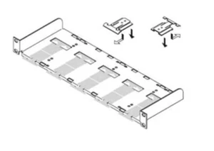 KIT MONTAGGIO RACK DI SICUREZZA BOSCH PER TELECAMERE 5X VIP-X1XF O 3X VJT-XF - Foto 1 di 5
