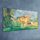 The Farm at the Jas de Bouffan Paul Czanne Glass Print 120x60 Wall Art Decor 