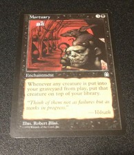 MTG Mortuary - Stronghold LP/NM Magic the Gathering