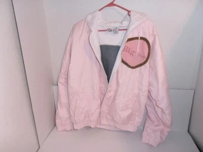 Womens Disney jacket pink BIG DOGS logo XL with hood vintage VGC - Image 1 of 4