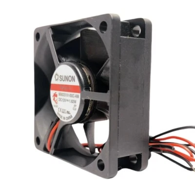 SUNON 6020 Cooling Fan MB60201V1-000C-A99, 60mm X 60mm X 20mm DC 12V High CFM - Image 1 of 4