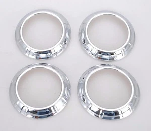 Chrome Car inner Dash Air Conditioning Vent Trim Cover fit Jeep Wrangler 2011-18 - Picture 1 of 9