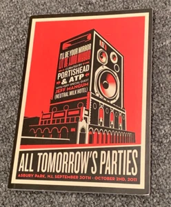 All Tomorrow's Parties 2011 Program Shepard Fairey Festival Print Art ATP - Picture 1 of 3