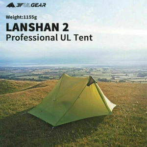 3FUL Gear Lanshan Ultralight 1-2 Person Outdoor Wild Camping Tent Waterproof - Picture 1 of 49