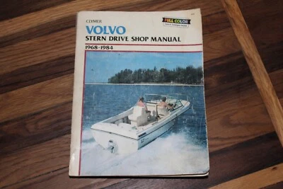 Clymer's VOLVO Stern Drive Manual de taller (1964-1985) PRIMERA EDICIÓN 1984 Foto 1 de 4