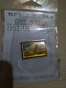 Pow &Mia Label Pin T17 - Picture 1 of 2