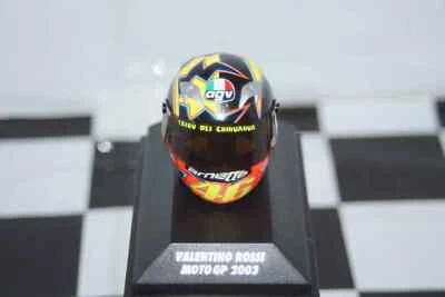 Minichamps Rossi Helmet MOTO GP 125 2003 Ref 397 030046 - Image 1 of 4