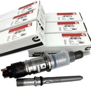 6PCS Fuel Injector 098645518 For 07-12 Dodge Ram 2500 3500 6.7L Diesel Cummins - Picture 1 of 6