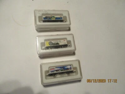 3 assorted Marklin Z-scale boxcars. #2514 A, 2126 A and #2150 E - Image 1 of 4