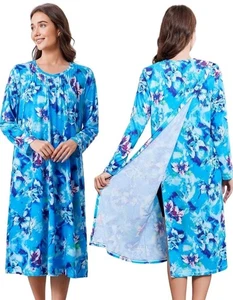 Deyeek Krankenhauskleider für Frauen Post Schulter Chirurgie Offener Rücken Adaptiv... - Bild 1 von 6