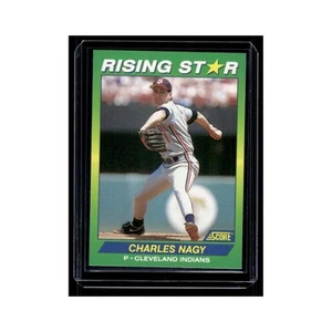 Charles Nagy 1992 Score Rising Stars #26 Cleveland Indians Baseball Card NM - Picture 1 of 3