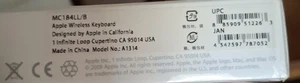 Apple A1314 Wireless Keyboard - MC184LL/B - Picture 1 of 3