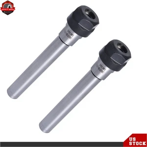 2Pcs C16 ER16 100L Collet Straight Shank Chuck Tool Holder For Milling Lathe - Picture 1 of 10