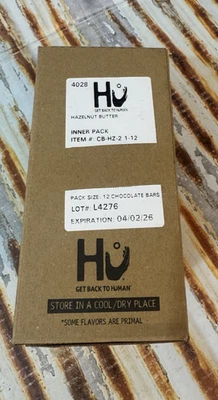 Hu Hazelnut Butter Dark Chocolate Bar, 2.1 Oz (Pack of 12) HU Kitchen Holiday - Image 1 of 4