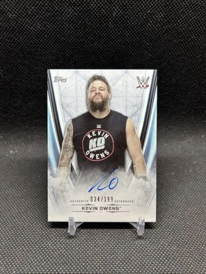 2020 Topps WWE Undisputed Autograph Kevin Owens AUTO /199 #A-KO - Image 1 of 4