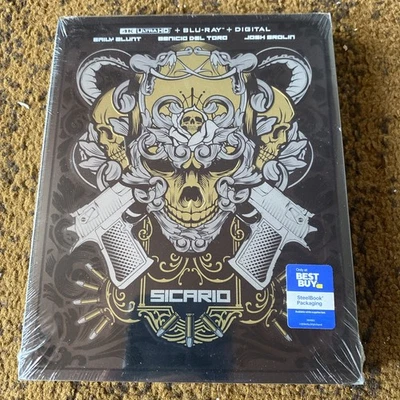 (Best Buy) Sicario Limited Steelbook, 4k, SEALD OOP Foto 1 de 4