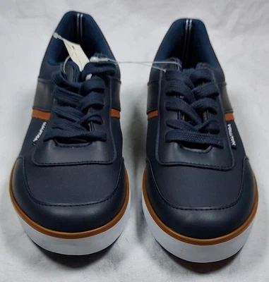 Nautica Boy's Shoes Logone 2 Sneakers Boy's Size 4 New Navy And Tan (X)  - Image 1 of 4