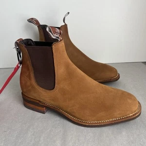 RM Williams Comfort Craftsman Mens Boots (Wide Fit) Vintage Brown AU 7 / US 8 - Picture 1 of 15