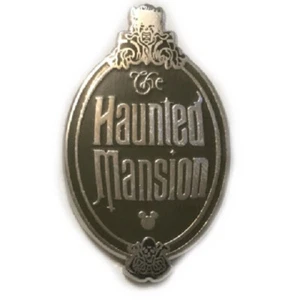Disney Haunted Mansion Hidden Mickey 2019 - WDW Attraction Signs Pin - Picture 1 of 1