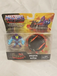 Masters Of The Universe Eternia Minis Figure & Vehicle Skeletor & Roton new - Picture 1 of 2