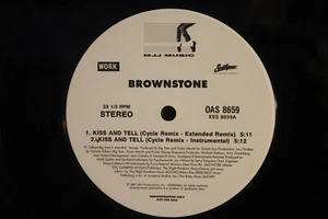BROWNSTONE---KISS AND TELL (12" SINGLE) - Foto 1 di 2