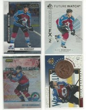 2017-18 SP Authentic Spectrum FX #S75 Alex Kerfoot FW Colorado Avalanche