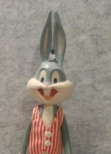 Bugs Bunny Looney Tunes Sammlerpuppe (Applause, 1990) mit Hut & Stock - Bild 1 von 10