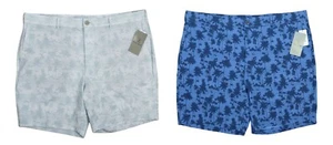 PGA Tour 8" Shadow Palm Printed Flat Front Eco-Focused Men's Golf Shorts 40 NWT - Picture 1 of 9