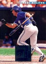 1996 Donruss #419 Paul Molitor Toronto Blue Jays HOF