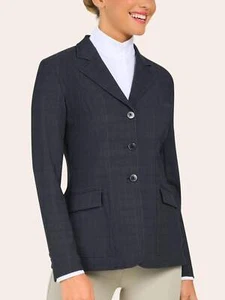 Monterey Show Coat - Granite Plaid - Ladies - Picture 1 of 19