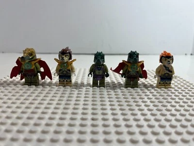 LEGO Chima: Lennox + Leonidas + Cragger + Crooler + Crominus only from 76001 - Image 1 of 4