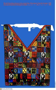 Political POSTER.CHE GUEVARA in Indian Poncho.10.Revolution protest Art Design - Picture 1 of 1