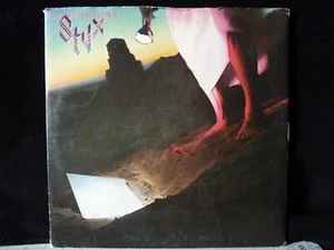Styx – Cornerstone.  Three Panel Gatefold with Foil inner sleeve G+/G+ - Picture 1 of 11