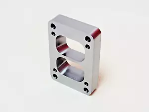 T6 Divided Header Manifold to T4 Divided Twin Scroll Turbo Flange Adapter 1.00" - Bild 1 von 3