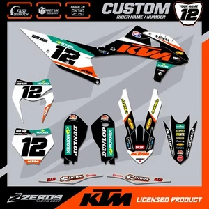 KTM MOTOCROSS GRAPHICS, CUSTOM MX GRAPHICS KIT , SX SXF EXC EXCF SE1 - Picture 1 of 8