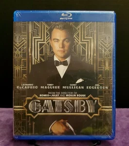 The Great Gatsby - Brand New and Sealed 2013 Blu-Ray Movie - Imagen 1 de 3