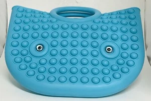 Blue Bubble Pop It Fidget Tote Bag - Picture 1 of 1