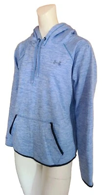 Under Armour Storm1 Pullover Hooded Sweatshirt Jacket Women's Size L Blue  - Image 1 of 4