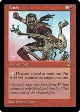 Amok NM MTG Stronghold ST Magic Gathering 2B3