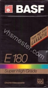 BASF SHG E-180 VHS Videocassette Neu & OVP - Bild 1 von 2