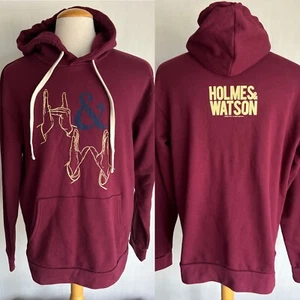 HOLMES & WATSON (2017) Official Reilly Ferrell Movie Promo Sweatshirt Hoodie XL - Picture 1 of 7