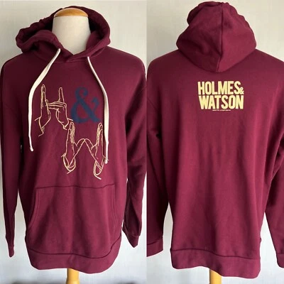 HOLMES & WATSON (2017) Official Reilly Ferrell Movie Promo Sweatshirt Hoodie XL - Image 1 of 4