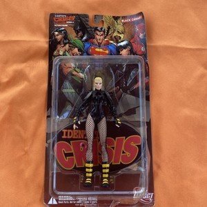 DC DIRECT SUPERMAN IDENTITY CRISIS BLACK CANARY ACTION FIGURE NEW ON CARD