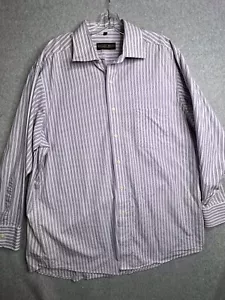 Donald J. Trump Shirt Signature Collection 17 32/33 Long Sleeve Stripe Imperfect - Picture 1 of 15