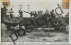 1941 WWII, 50 Cal. Machine Gun on Camouflaged Truck, U.S. Army, postcard jj280