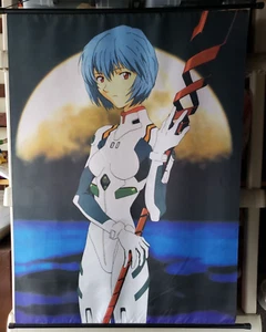 Neon Genesis Evangelion Rei Ayanami Anime Stoff Wandrolle 40,5 Zoll x 31,5 Zoll - Bild 1 von 3