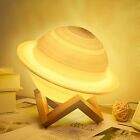 5.5 3D Printing Saturn Moon Light Lunar LED Table Lamp Night Light Home Decor